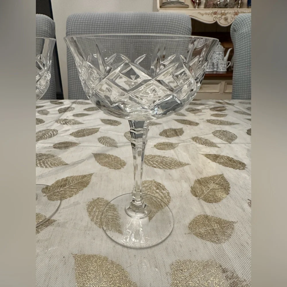 Vintage Mikasa, Dorset champagne / coupe glasses Set of Two excellent condition
